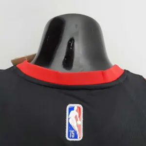 2022 Season Anthony#00 Trail Blazers Urban Edition Black NBA Jersey 8