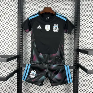 2026 World Cup Argentina Goalkeeper Kids Kit Football Youth Apparels AAAAJersey Supply Yupoo 6