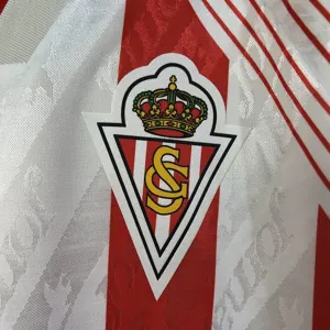 94-95 Sporting Gijon Home Retro Kit Vintage Shirt Soccer AAAAJersey Yupoo 7
