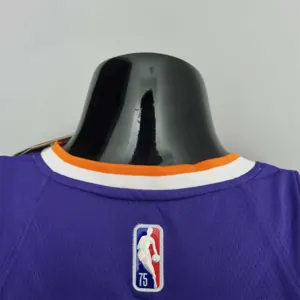 75th Anniversary Ayton #22 Phoenix Suns Purple NBA Jersey 2