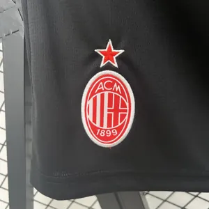 25-26 shorts AC Milan home Football Trousers AAAAJersey Supply Yupoo 2