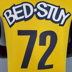 BIGGIE#72 Brooklyn Nets Commemorative Edition Yellow 1
