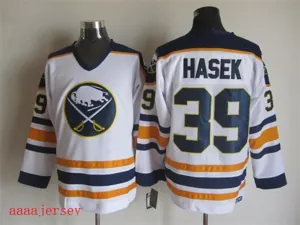 Buffalo Sabres retro ice hockey jersey M-3XL 水牛城军刀队复古冰球服 6