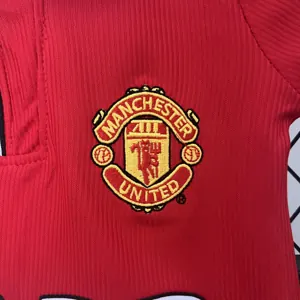 98-99 Manchester United Home Retro Kid Kits Children Sets Jerseys Supllier Yupoo 7