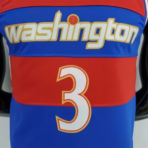 2022 Season BEAL#3 Talent City Edition Blue Red NBA Jersey 3