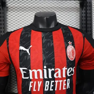 25-26 AC Milan Home Kit Player Version Shirt AAAAJersey Wholesale Yupoo 6