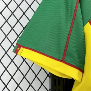 1998 Cameroon Home Retro Kit Vintage Shirt AAAAJersey Supply Yupoo 4