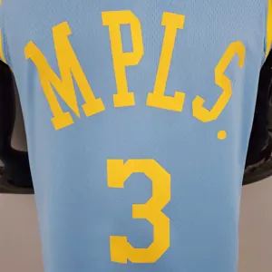 2021 DAVIS#3 Lakers Minneapolis Edition Blue 7