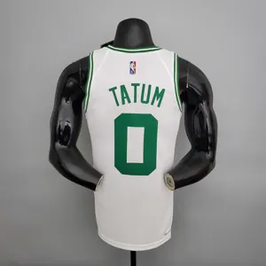 75th Anniversary Tatum #0 Celtics White 3