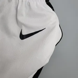Nets White Shorts 4