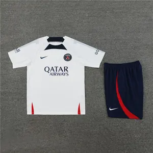 23-24 PSG Short Sleeve Tracksuit Yupoo 1