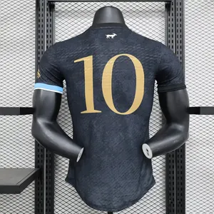23-24 Argentina Messi La Pulga jersey best soccer jersey 3