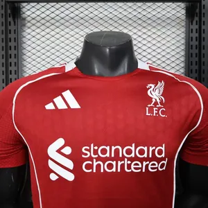 25-26 Liverpool Home Kit Player Version Shirt Football Summer Sportswear AAAAJersey Yupoo 2
