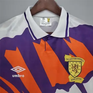 91-93 Scotland away soccer jersey 2
