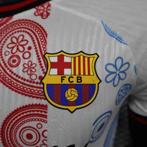 24-25 Barcelona Special Edition White Player Version Shirt Sport AAAAJersey Yupoo 3