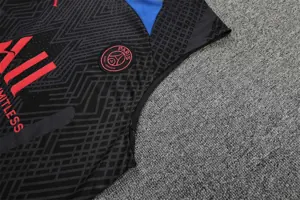 22-23 PSG vest training suit kit Black 8