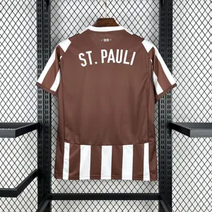 25-26 FC St Pauli Home T-Shirt Football Apparels Soccer AAAAJersey Yupoo 8