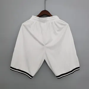 Nets White Shorts 5