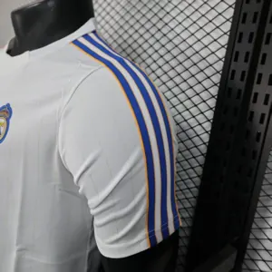 25-26 Real Madrid Casual Retro Style Football White Shirt Apparels AAAAJersey Dropship Yupoo 2