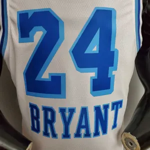 Retro night Bryant #24 Lakers white 7