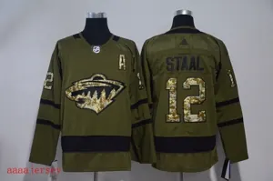 Minnesota wild ice hockey jersey M-3XL 明尼苏达荒野队冰球服 1