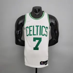 75th Anniversary Brown #7 Celtics White