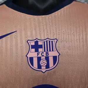 25-26 Barcelona 125th Anniversary Gold Special Edition Player Version Shirt AAAAJersey Wholesal 8