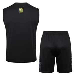 2024 Brazil Christ the Redeemer Grey Vest Kit Soccer AAAAJersey Yupoo 3