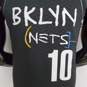 Brooklyn Nets Simmons #10 City Edition Black 4