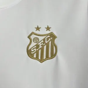 25-26 Santos White Special Edition T-Shirts AAAAJersey Dropship Yupoo 4