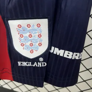 1998 England Home Retro Kid Kits Youth Apparels Soccer AAAAJersey Yupoo 6