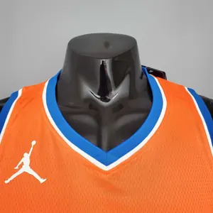 PAUL#3 Thunder Jordan Orange 5