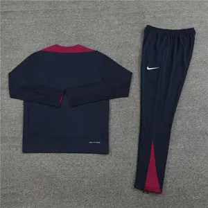 2024 England Player Long Sleeve Training Suit Football Shirts 3