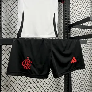 25-26 Flamengo Away Kids Kit Soccer T-Shirt AAAAJersey Supply Yupoo 5