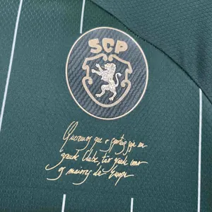 24-25 Sporting Lisbon Green Special Edition Kit Jersey Supplier Yupoo 6