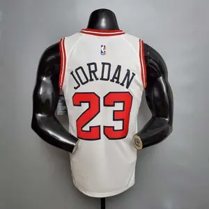 Jordan #23 Chicago Bulls white 6