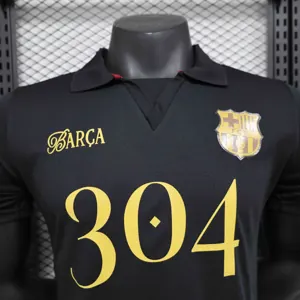 24-25 Barcelona Lamine Yamal 304 Black Special Player Version Shirt AAAAJersey Supplier Yupoo 2