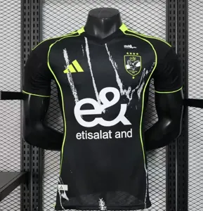 25-26 El Ahly Away Kit Player Version Football T-Shirt Soccer Sportswear AAAAJersey Supplier Yu