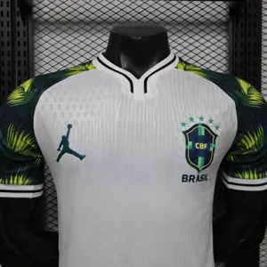 26-27 Brazil Mens Special Edition White Soccer Player Version T-Shirt AAAAJersey Supply Yupoo 8 6