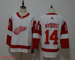 Detroit Red Wings ice hockey jersey M-3XL 底特律红翼队冰球服 1