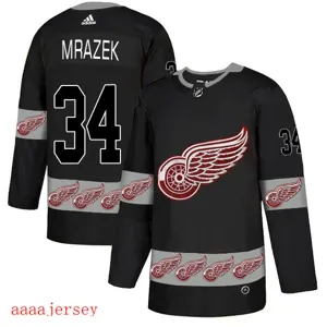 2019 Detroit Red Wings ice hockey jersey M-3XL 底特律红翼队冰球服
