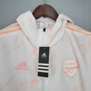 21-22 Arsenal White Windbreaker 6