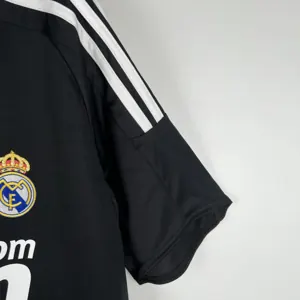 08-09 Real Madrid Retro Third Kit Vintage Black Shirt Football Jerseys Yupoo 7