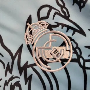 24-25 Real Madrid Blue Dragon Special Edition Shirt Football Apparels Soccer AAAAJersey Yupoo 3
