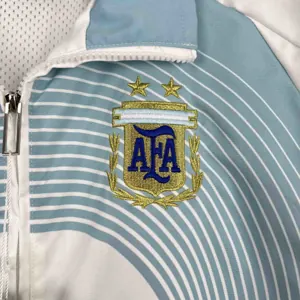 2025 Argentina White Blue Windbreaker Jacket AAAAJersey Supply Yupoo 4