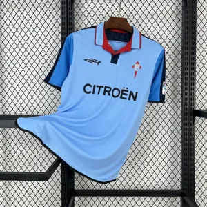 03-04 Celta de Vigo Home Retro Kit Vintage Shirt AAAAJersey Supplier Yupoo