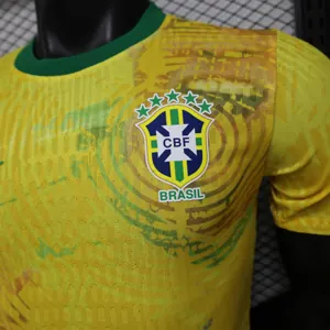 2026 Brazil Mens Special Edition Player Version Football Yellow Shirt AAAAJersey Supply Yupoo8 1