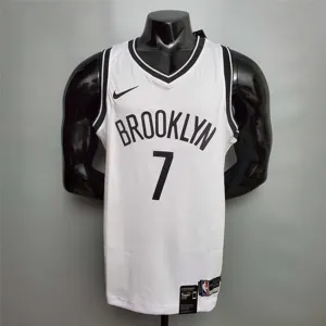 Durant #7 Brooklyn Nets white1684437041000