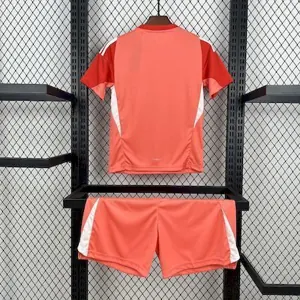 25-26 Real Madrid Orange Goalkeeper Kid Kits Youth Apparels Sino AAAAJersey Supply Yupoo 4