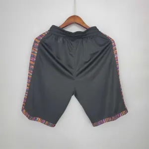 Brooklyn Nets City version black NBA shorts 2